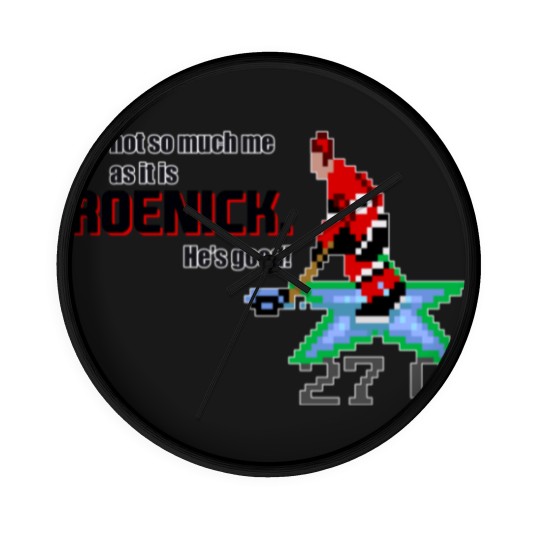 Discover It's not so much me as it is Roenick. He's good - Jeremy Roenick - Wall Clocks