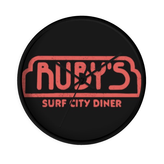 Discover Ruby's Diner - Huntington Beach Pier - Rubys Diner - Wall Clocks