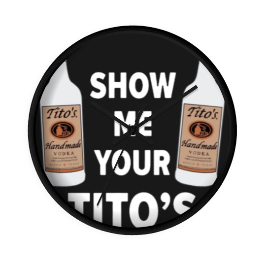 Discover TITOS Vodka Wall Clocks - Tito Vodka Handmade Unisex