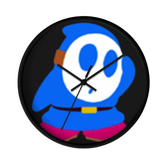 Discover Blue Shy Guy Wall Clocks