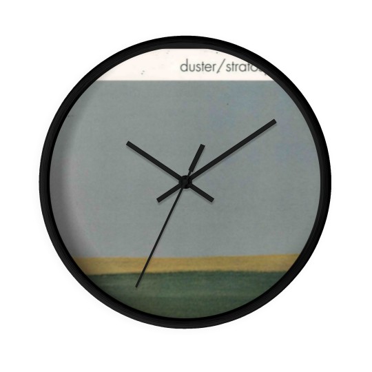 Discover Stratosphere, by Duster Poster by timothyleod Wall Clocks