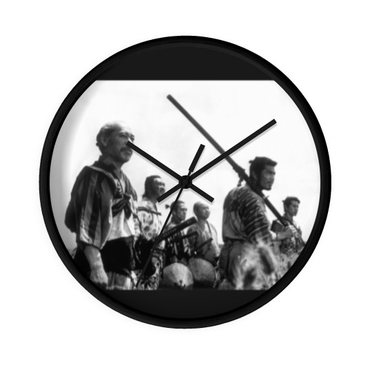 Discover Seven Samurai - Seven Samurai - Wall Clocks