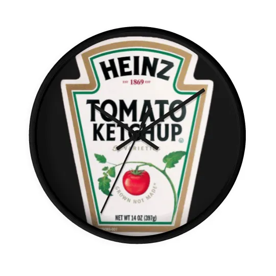 Discover Heinz Tomato Ketchup Halloween Costume Wall Clocks