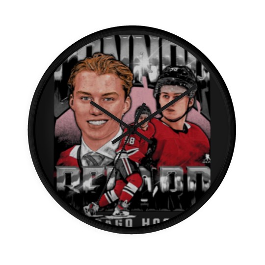 Discover Connor Bedard Chicago Vintage - Connor Bedard - Wall Clocks
