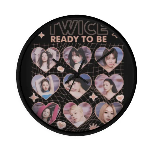 Discover Twice Kpop Wall Clocks, Ready To be Wall Clocks