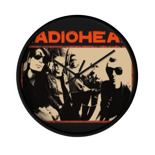 Discover Radiohead Cotton New Vintage Band Wall Clocks