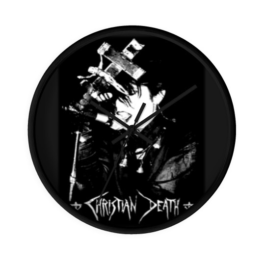Discover Rozz Williams Chrisitan Death Wall Clocks