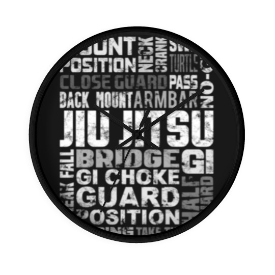 Discover Brazilian Jiu Jitsu MMA Wall Clocks Gift Wall Clocks