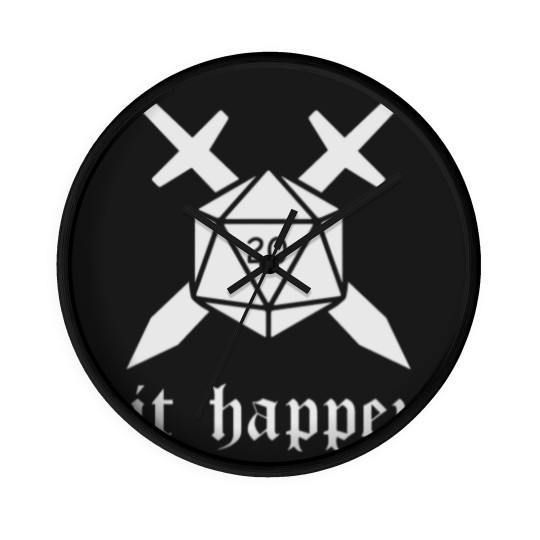 Discover Dungeons and Dragons Dungeon Master Wall Clocks