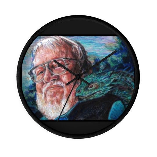 Discover George R R Martin Father Of Dragons Wall Clocks