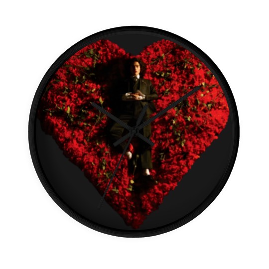 Discover Conan Gray Graphic Vintage Wall Clocks, Conan Gray with Roses Heart Aesthetic 90's Wall Clocks