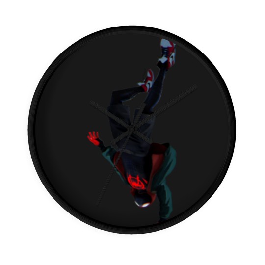 Discover Across The Spider Verse - Miles Morales Classic Wall Clocks