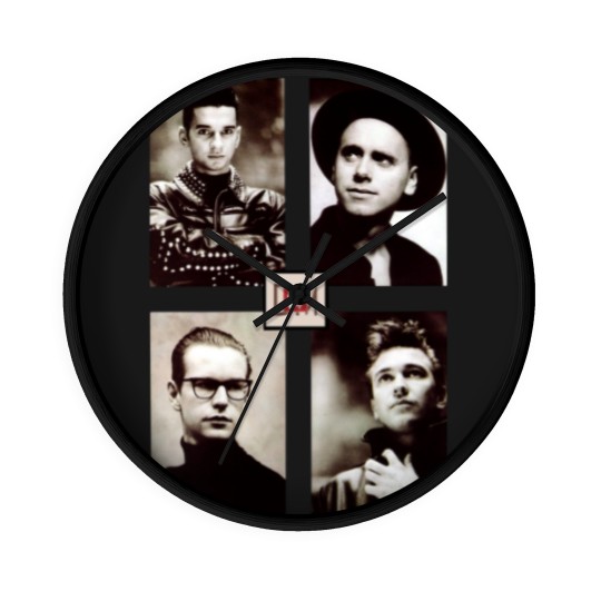 Discover Depeche Mode USA Tour 1988 Wall Clocks, Depeche Mode Vintage Wall Clocks, Depeche Mode Merch