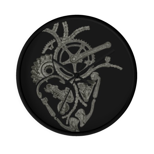 Discover Anatomical Cycling Heart | Essential Wall Clocks