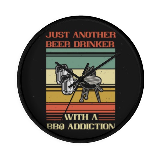 Discover drink only one beer Wall Clocks