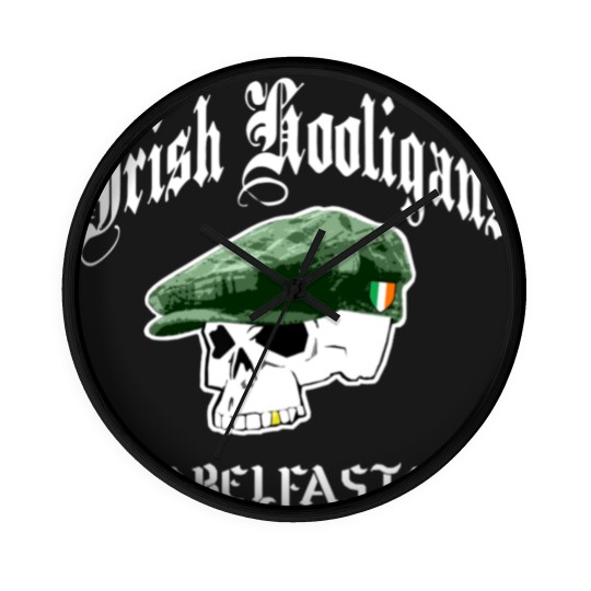Discover Irish Hooligans Belfast Wall Clocks