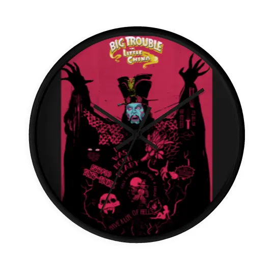 Discover big trouble in little china Wall Clocks