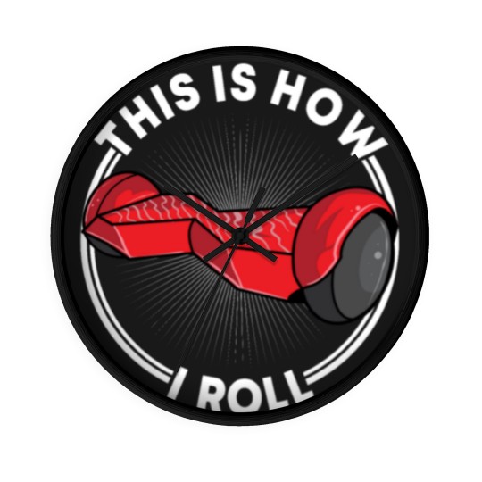 Discover Hoverboard Boys Gift, Hover Board Themed Wall Clocks