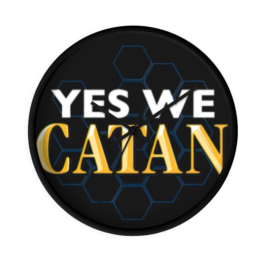 Discover Yes We Catan Wall Clocks