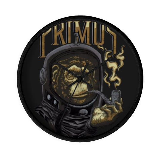 Discover Primus Monkey Metal Rock Band Vox Vintage Wall Clocks