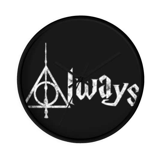 Discover Always with Deathly Hallows Symbols | Geekdom Wall Clocks