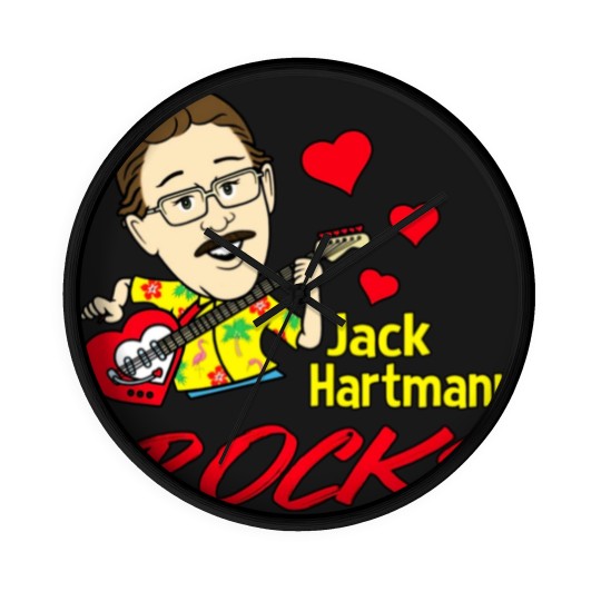 Discover Jack Hartmann Rocks Short Sleeve Gift \ Wall Clocks