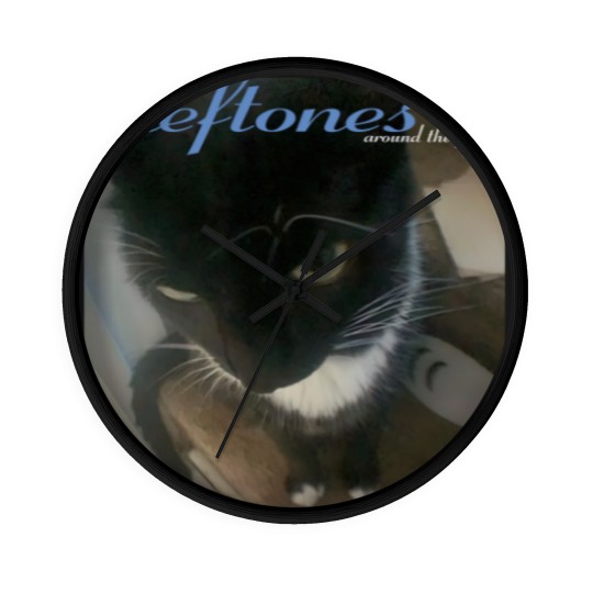 Discover Deftone Wall Clocks Deftone Cat Meme Wall Clocks Cattones Gift For Them