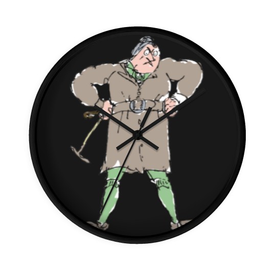 Discover Matilda - Miss Trunchbull - Roald Dahl _amp_ Quentin Blake Wall Clocks