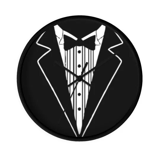 Discover Beautiful Design Tuxedo Gift - Tuxedo - Wall Clocks