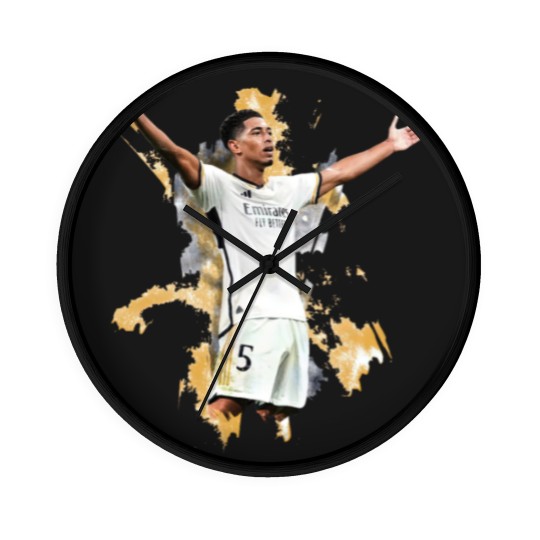 Discover Jude Bellingham - watercolor Wall Clocks