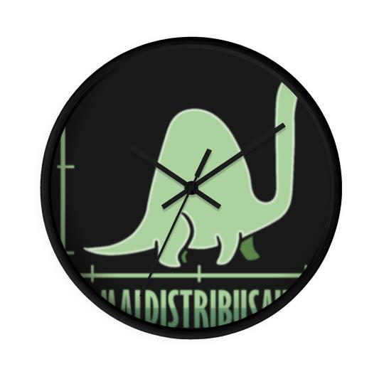 Discover Dinosaur Math Normal Distribution Mathematician Wall Clocks