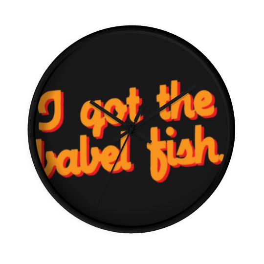 Discover I Got the Babel Fish Wall Clocks