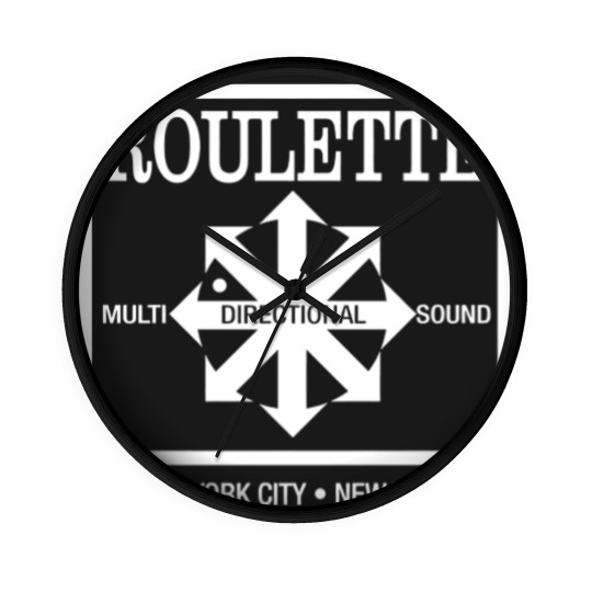 Discover Roulette Records Wall Clocks - Defunct Record Label