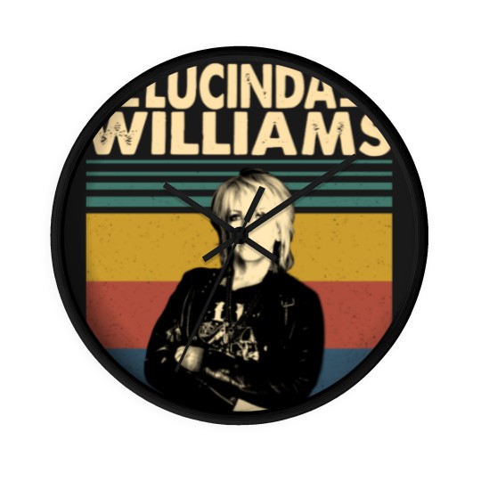 Discover Lucinda Williams Wall Clocks, Lucinda Williams Gift Wall Clocks