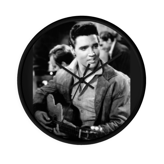 Discover Elvis Presley King of Rock and Roll Vintage Wall Clocks