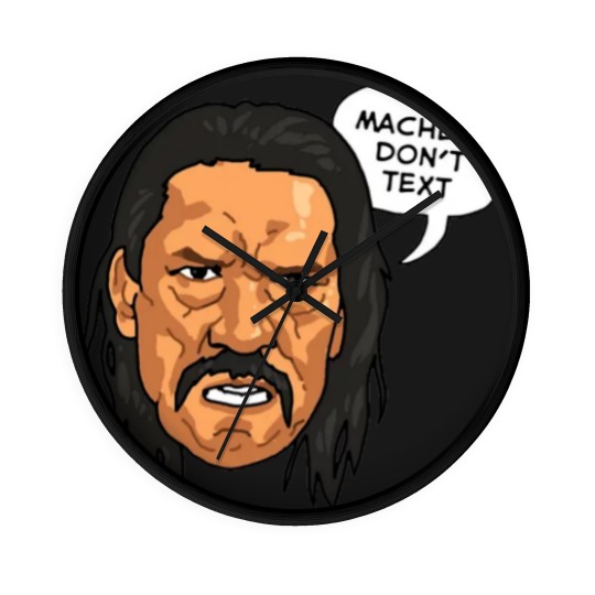 Discover Danny Trejo Sticker Wall Clocks