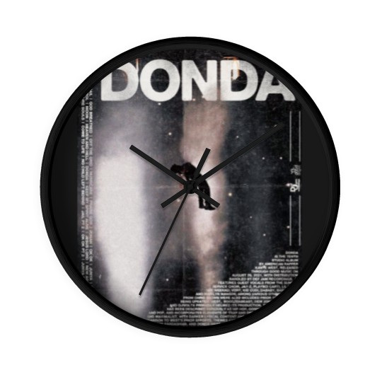 Discover DONDA Wall Clocks, Kanye Wall Clocks, Hip Hop Clothing