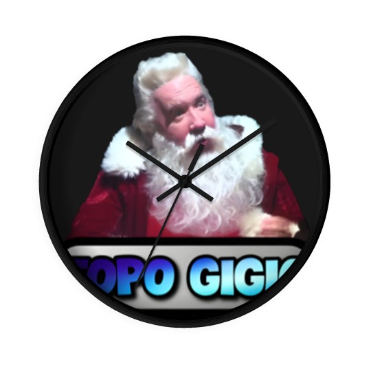 Discover Funny Design - The Santa Clause - Topo Gigio - The Santa Clause - Wall Clocks
