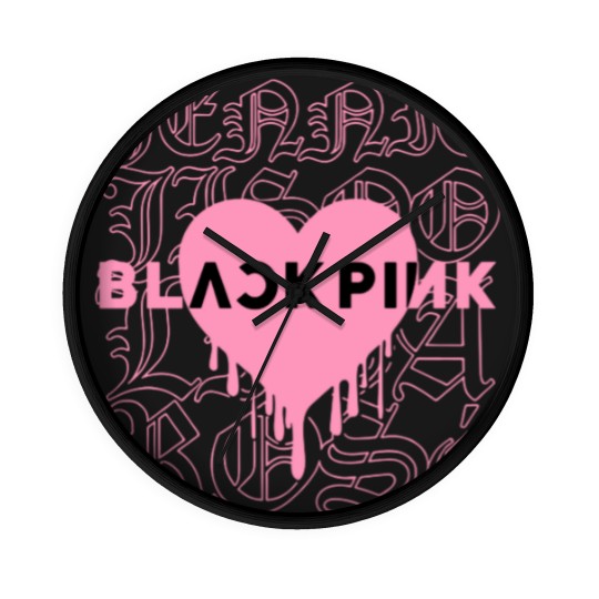 Discover Blackpink Wall Clocks, Born Pink Wall Clocks, Love On F.ire Blackpink