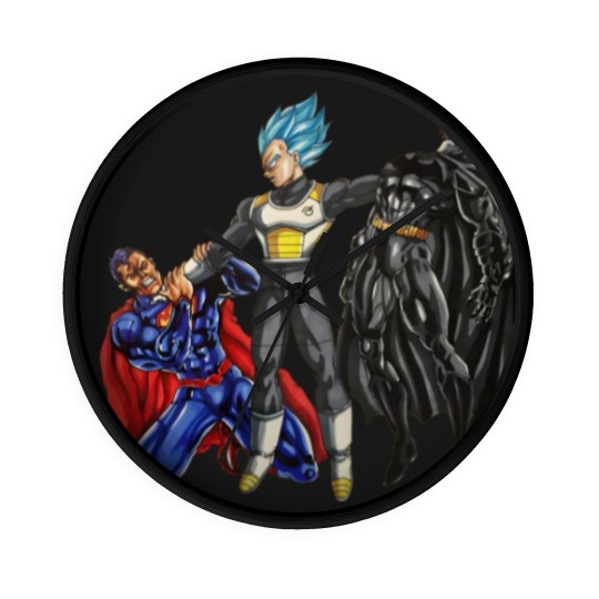 Discover Vegeta Super Saiyan Blue Beats Super Heroes Wall Clocks