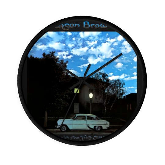 Discover Jackson Browne Late For The Sky American Singer Country Rock Wall Clocks