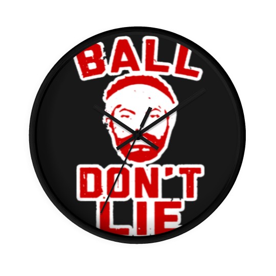 Discover BALL DONT LIE FUNNY RASHEED WALLACE Wall Clocks