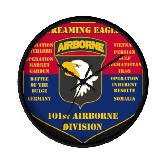 Discover 101st Airborne Division - 101st Airborne Division - Wall Clocks