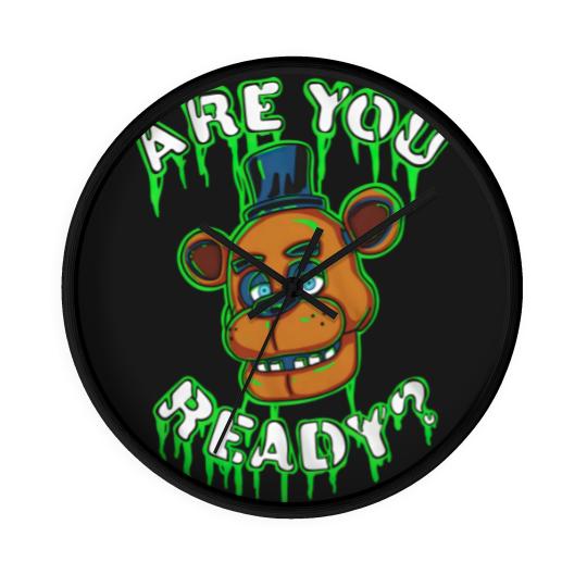 Discover Five Nights at Freddy's Freddy Fazbear's Pizza Wall Clocks