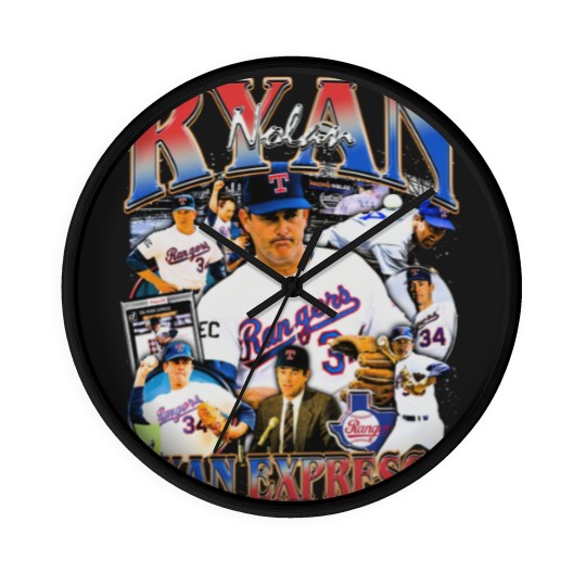 Discover Nolan Ryan Wall Clocks
