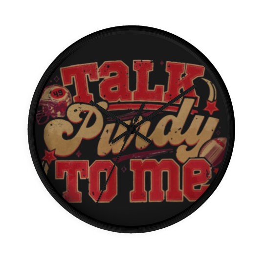 Discover Talk Purdy To Me Wall Clocks, San Francisco Football Wall Clocks