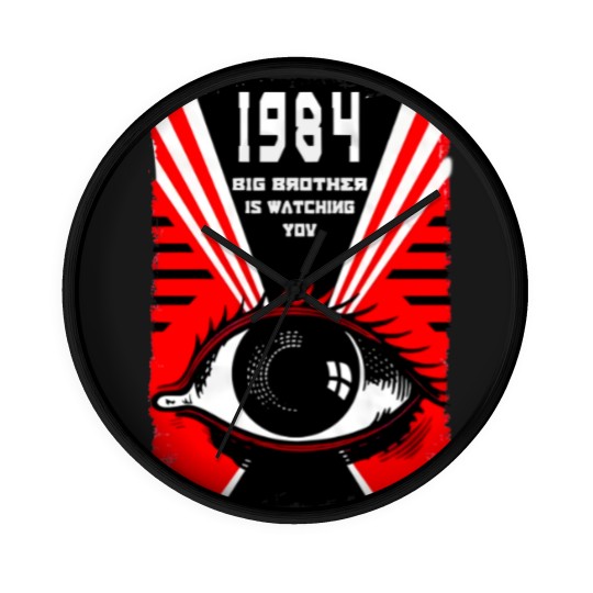 Discover 1984 V10 (Orwell) Poster Men Wall Clocks