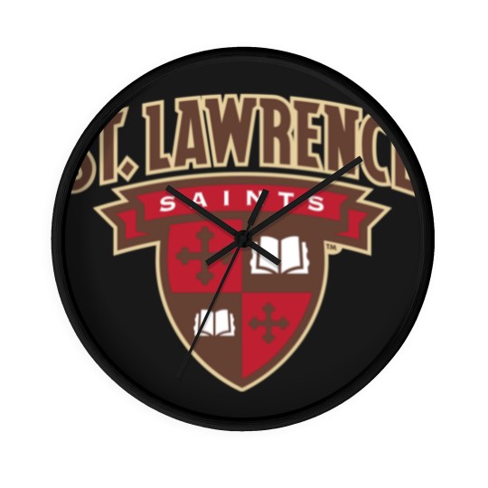 Discover St Lawrence University saints Wall Clocks