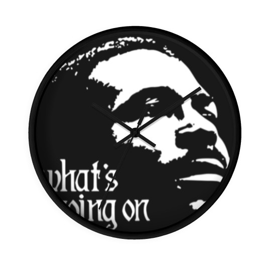 Discover Marvin Gaye Whats Going On Wall Clocks