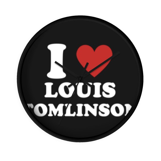 Discover I love Louis Tomlinson Wall Clocks Classic Wall Clocks